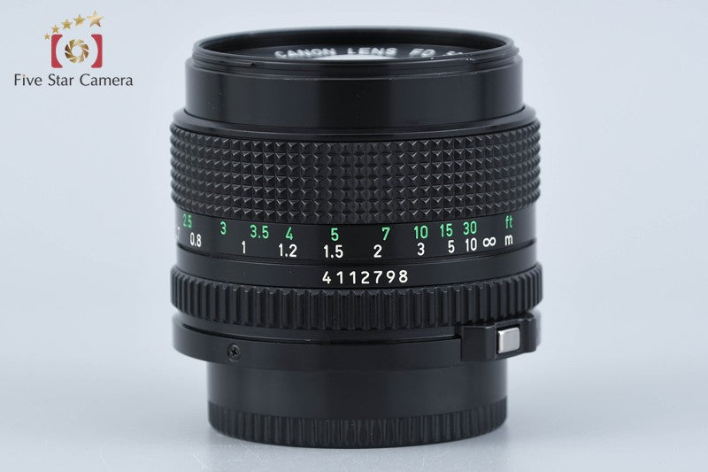 Canon New FD 50mm f/1.4 from Japan
