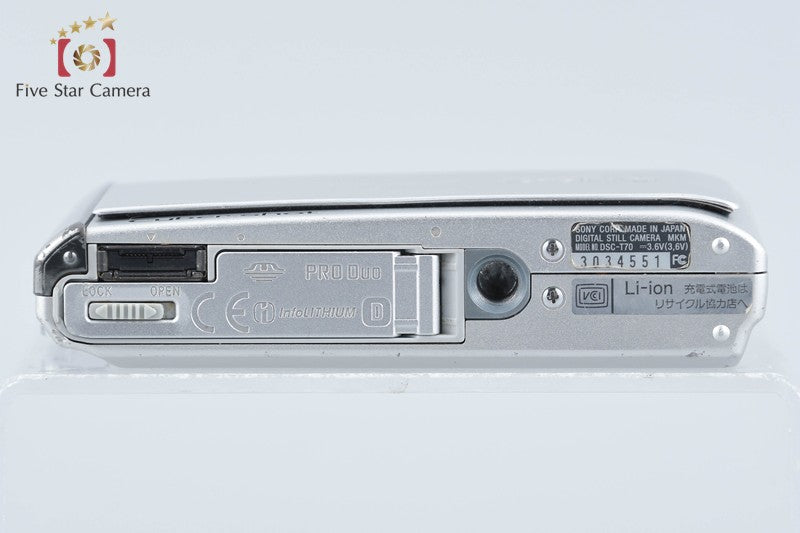 Sony Cyber-Shot DSC-T70 Silver Digital Camera [Japanese Language Only]from Japan