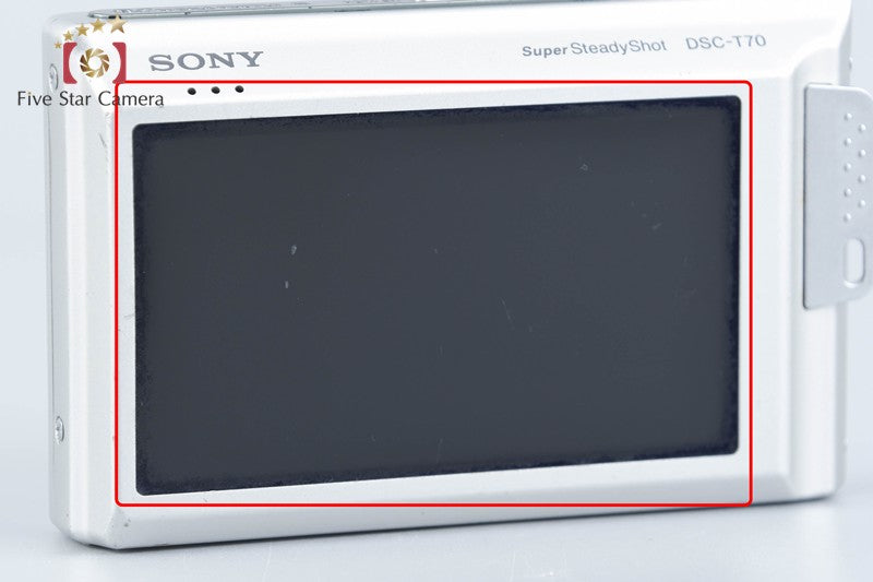 Sony Cyber-Shot DSC-T70 Silver Digital Camera [Japanese Language Only]from Japan