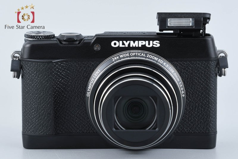Olympus Stylus SH-3 Black 16.0 MP Digital Camera w/ Box from Japan