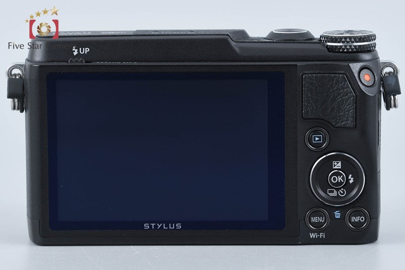 Olympus Stylus SH-3 Black 16.0 MP Digital Camera w/ Box from Japan