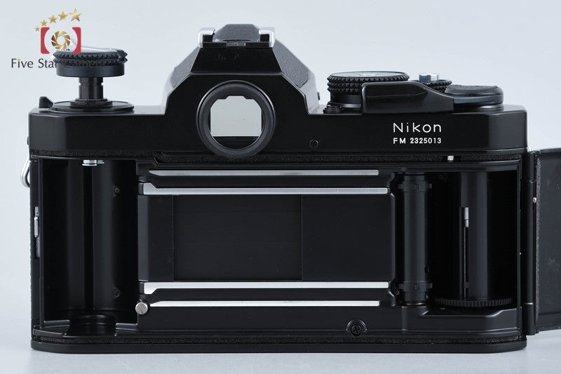 Nikon FM Black Early Model 35mm SLR Film Camera Body from Japan