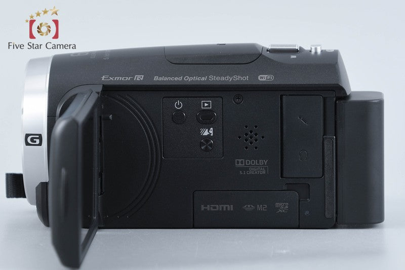 SONY HANDYCAM HDR-CX675 Black Video Camera [Multiple Languages] from Japan