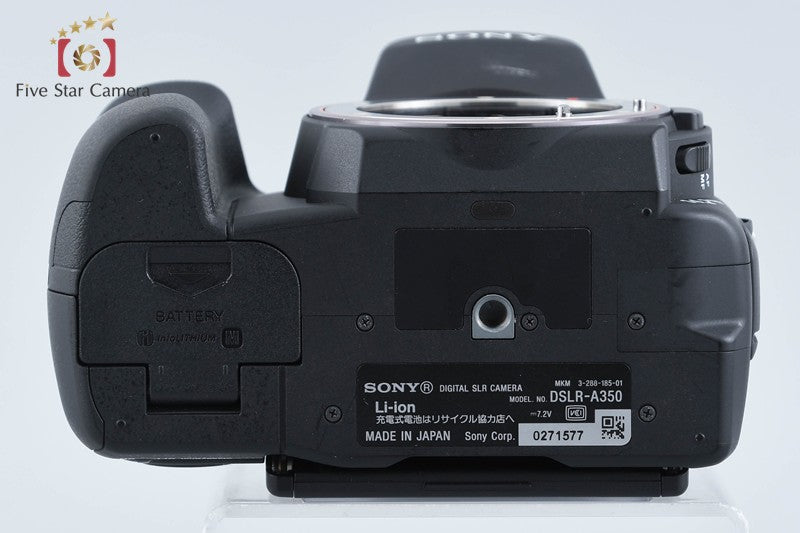 Sony α350 DSLR-A350 14.2 MP DSLR Camera [Japanese Language Only] from Japan