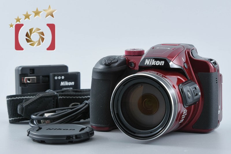 Nikon COOLPIX B700 Red 20.2 MP Digital Camera from Japan