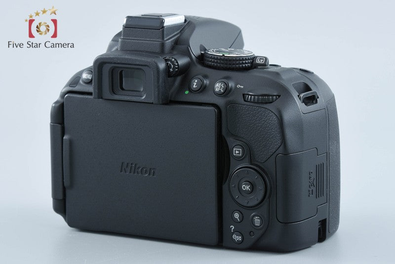 Nikon D5300 Black 24.2 MP DSLR Camera Body from Japan