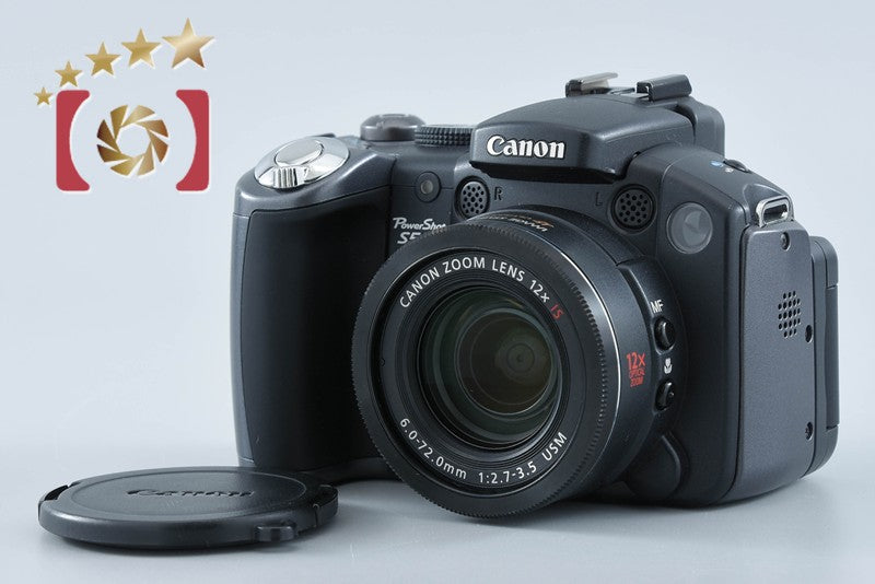 Canon PowerShot S5 IS Black 8.0 MP Digital Camera from Japan