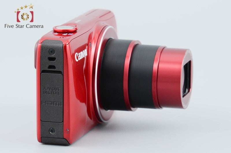 Canon Powershot SX600 HS Red 16.0 MP Digital Camera from Japan