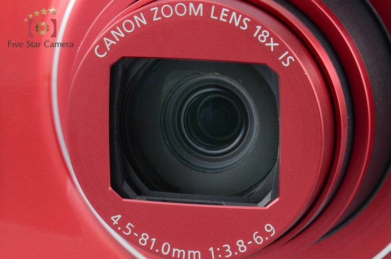 Canon Powershot SX600 HS Red 16.0 MP Digital Camera from Japan
