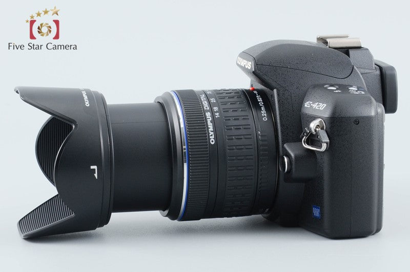 "Count 771" Olympus E-420 10.0 MP Digital SLR Camera 14-42mm Lens from Japan
