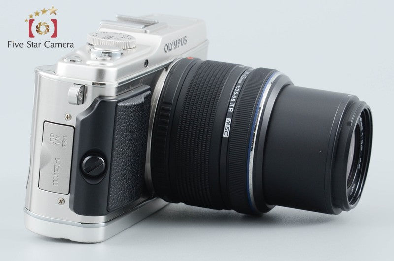 Olympus PEN E-P3 Silver 12.3 MP Digital Camera 14-42 Lens from Japan