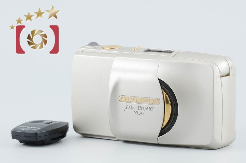 Olympus μ[mju:] ZOOM 105 DELUXE 35mm Point & Shoot Film Camera from Japan
