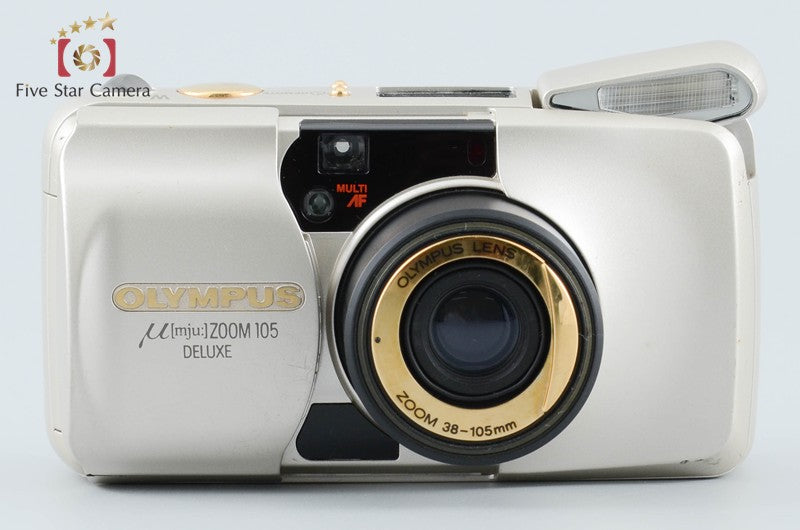 Olympus μ[mju:] ZOOM 105 DELUXE 35mm Point & Shoot Film Camera from Japan