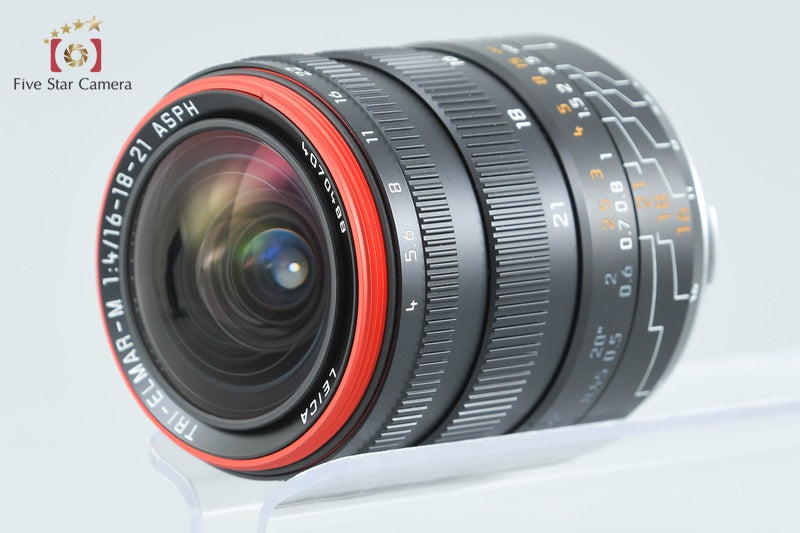 Leica TRI-ELMAR-M 16-18-21mm f/4 ASPH. 11626 6-bit from Japan