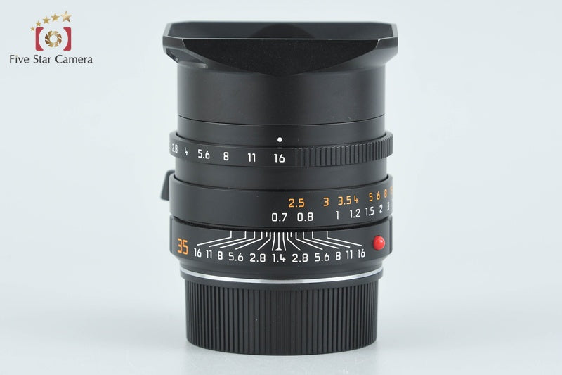 Leica SUMMILUX-M 35mm f/1.4 ASPH. E46 11663 Black 6-bit from Japan