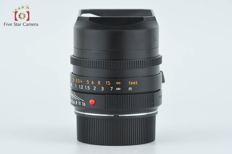 Leica SUMMILUX-M 35mm f/1.4 ASPH. E46 11663 Black 6-bit from Japan
