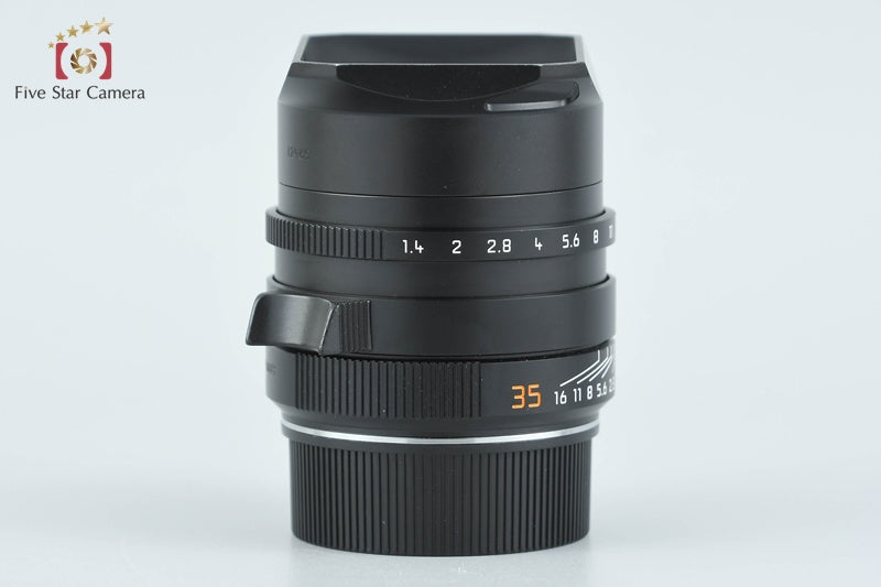 Leica SUMMILUX-M 35mm f/1.4 ASPH. E46 11663 Black 6-bit from Japan
