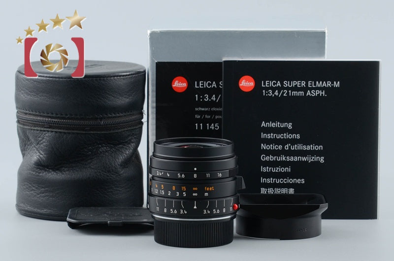 Leica SUPER-ELMAR-M 21mm f/3.4 ASPH. E46 11145 6bit w/ Box from Japan