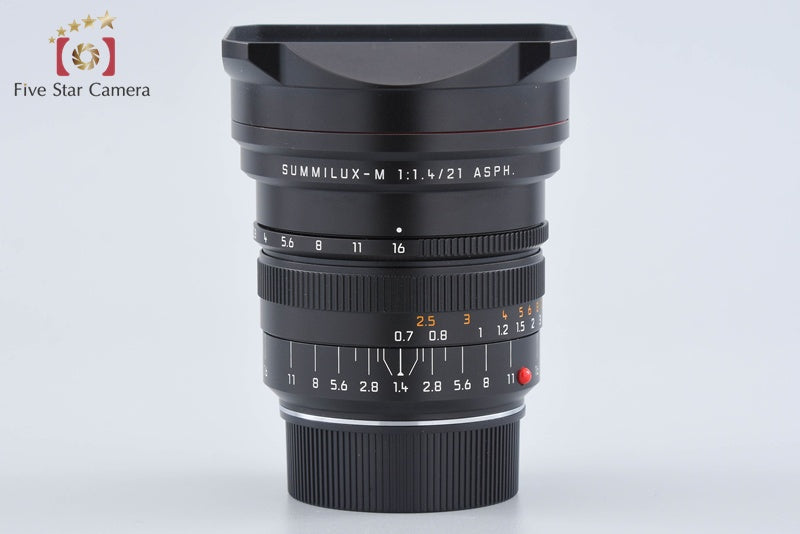 Leica SUMMILUX-M 21mm f/1.4 ASPH. Serie VIII 11647 6-bit Black from Japan