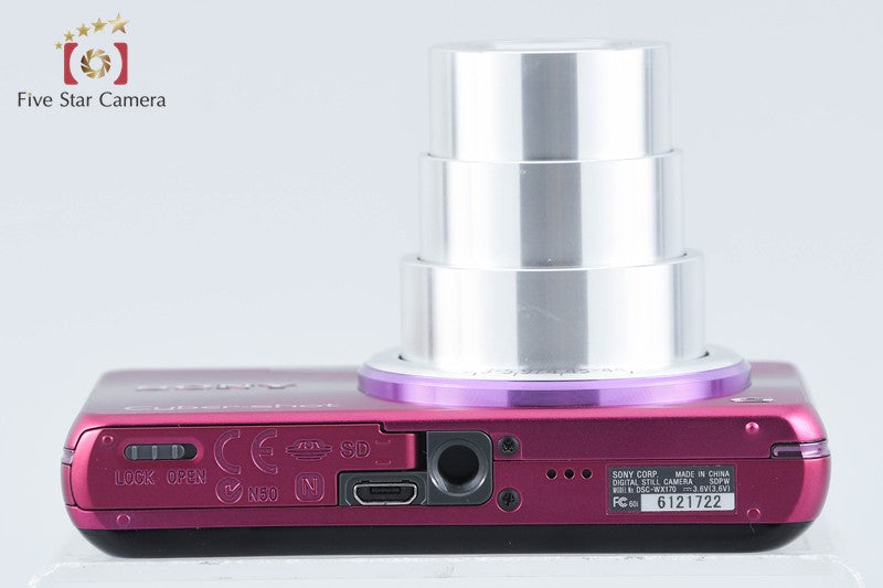 SONY Cyber-shot DSC-WX170 Pink Digital Camera [Japanese Language Only]from Japan