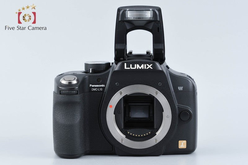 Panasonic LUMIX DMC-L10 Black 10.1 MP Digital Camera from Japan