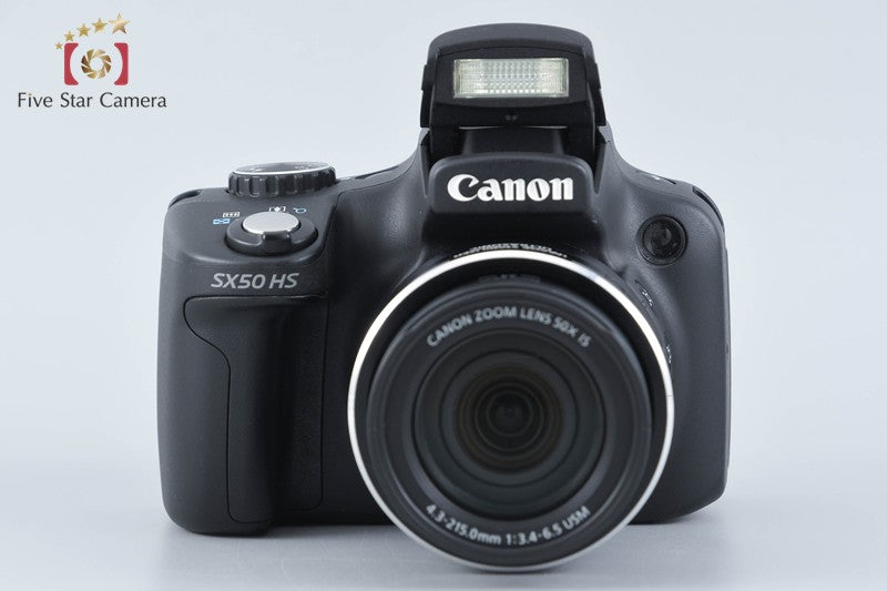 Canon PowerShot SX50 HS Black 12.1 MP Digital Camera w/ Box from Japan