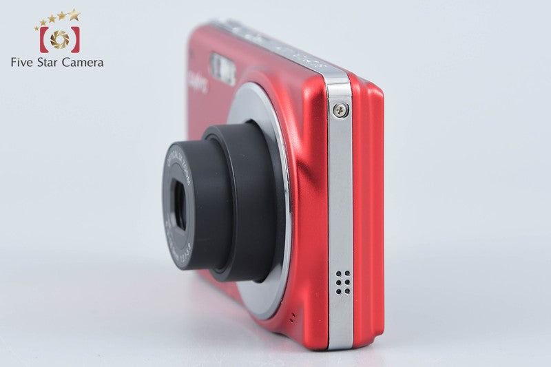 SANYO DSC-X1260 Red Digital Camera w/ Box [Japanese Language Only] from Japan