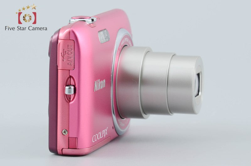 Nikon COOLPIX S3500 Strawberry Pink 20.0 MP Digital Camera from Japan