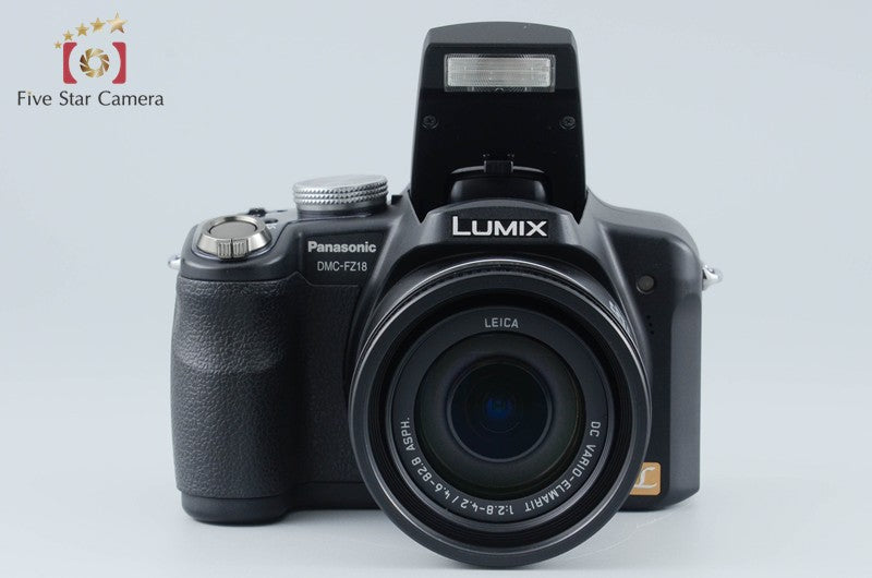 Panasonic LUMIX DMC-FZ18 Black 8.1 MP Digital Camera from Japan