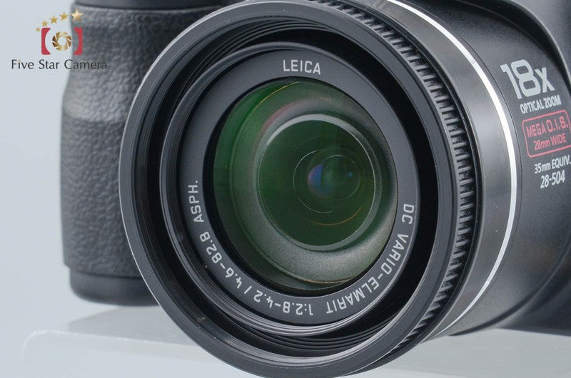 Panasonic LUMIX DMC-FZ18 Black 8.1 MP Digital Camera from Japan
