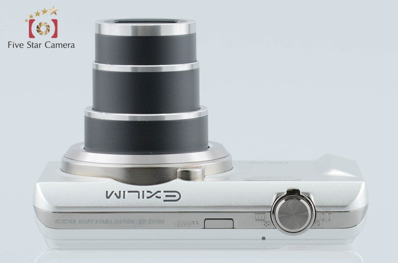 CASIO EXILIM EX-ZS100 Silver 14.1 MP Digital Camera from Japan