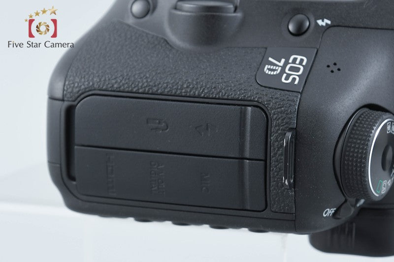 "Shutter count 3,513" Canon EOS 7D 18.0 MP Digital SLR Camera Body from Japan