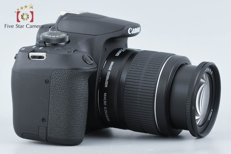 "Count 691" Canon EOS Rebel T7 / X90 / 2000D 24.1 MP DSLR 18-55 Lens from Japan