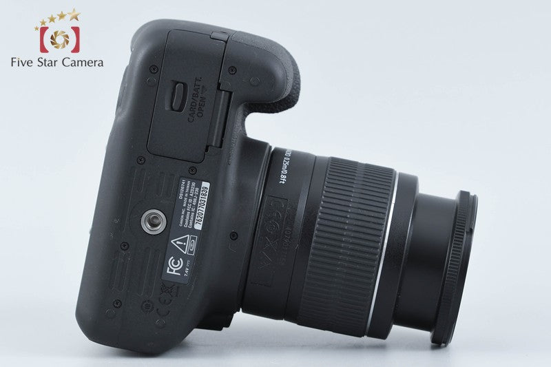 "Count 691" Canon EOS Rebel T7 / X90 / 2000D 24.1 MP DSLR 18-55 Lens from Japan