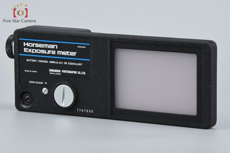 Horseman Exposure Meter 69 with Case and Manual Excellent