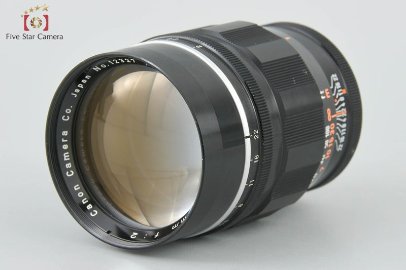 Canon 100mm f/2 L39 LTM Leica Thread Mount Lens