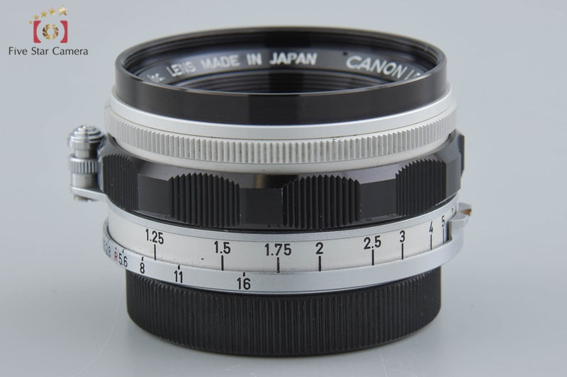 Canon 35mm f/1.5 L39 LTM Leica Thread Mount Lens