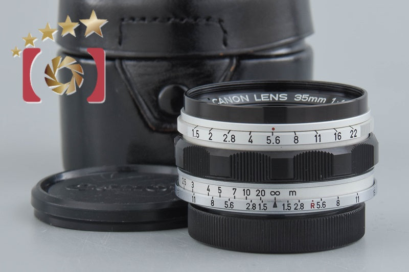 Canon 35mm f/1.5 L39 LTM Leica Thread Mount Lens