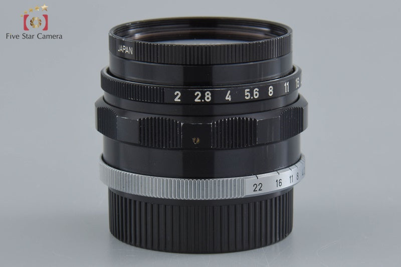 Very Good!! Canon 35mm f/2 L39 LTM Leica Thread Mount Lens