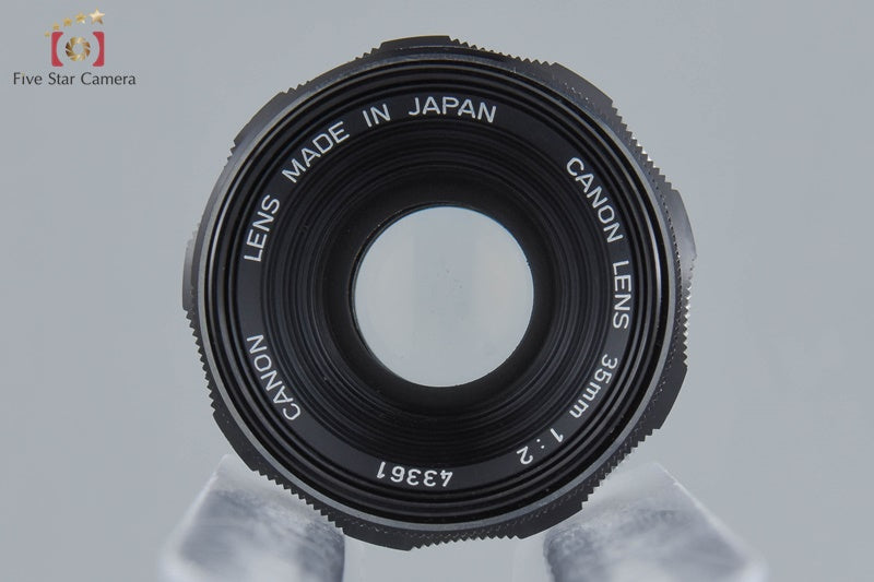 Very Good!! Canon 35mm f/2 L39 LTM Leica Thread Mount Lens