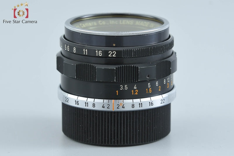 Canon 35mm f/2 L39 LTM Leica Thread Mount Lens 2025.10 Overhauled!!