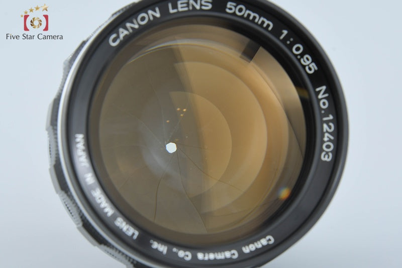 Canon 50mm f/0.95 Dream Lens