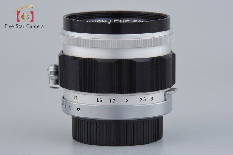 Canon 50mm f/1.4 L39 Leica Thread Mount Lens