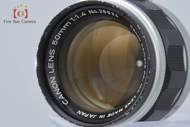Canon 50mm f/1.4 L39 Leica Thread Mount Lens