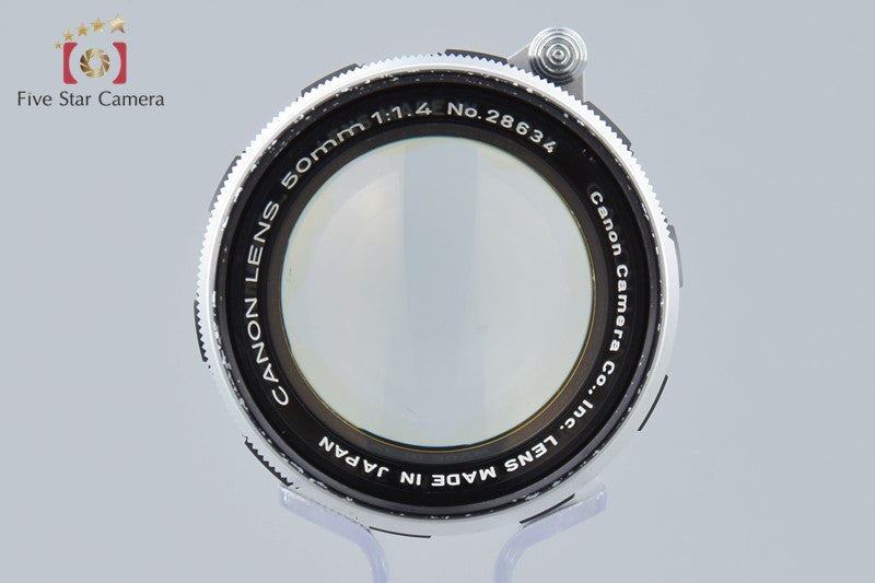 Canon 50mm f/1.4 L39 Leica Thread Mount Lens