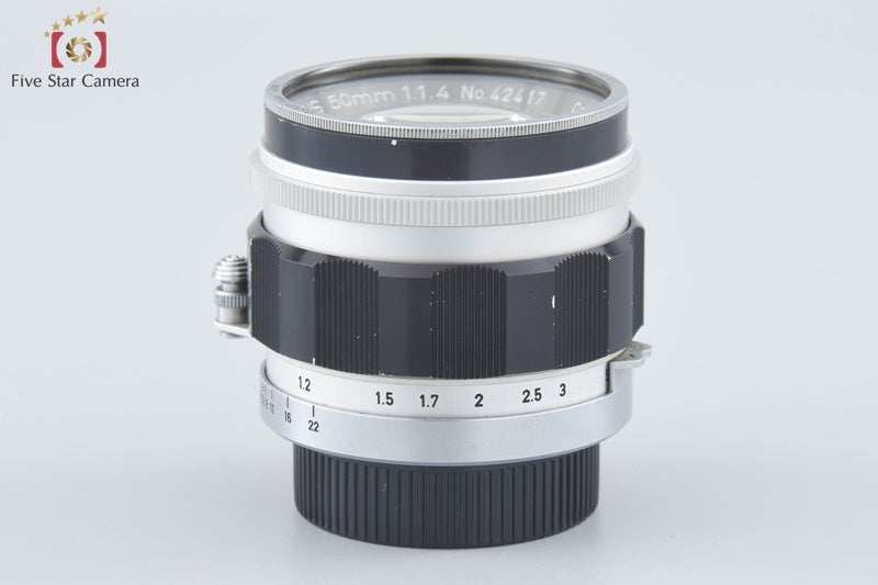 Canon 50mm f/1.4 L39 Leica Thread Mount Lens