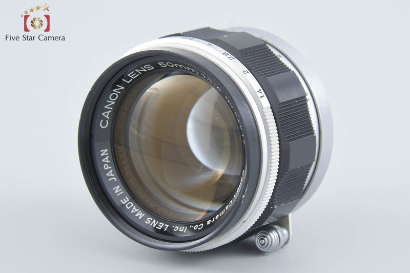Canon 50mm f/1.4 L39 Leica Thread Mount Lens
