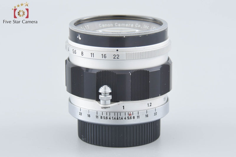 Canon 50mm f/1.4 L39 Leica Thread Mount Lens