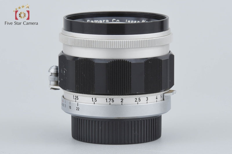 Canon 50mm f/1.4 L39 Leica Thread Mount Lens