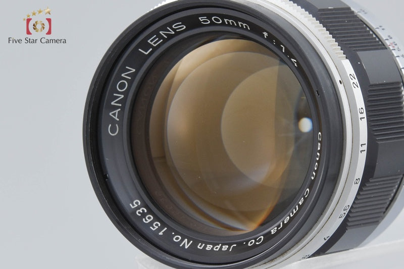 Canon 50mm f/1.4 L39 Leica Thread Mount Lens